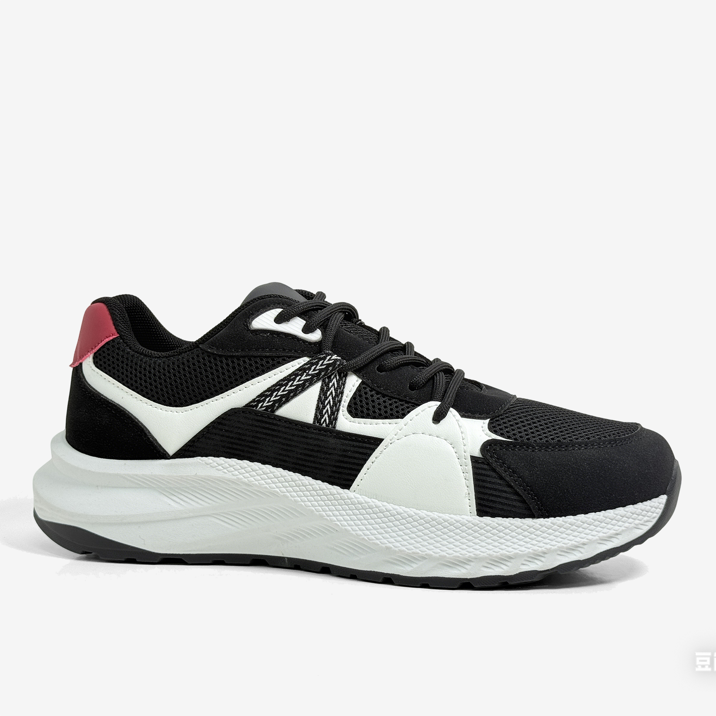 Lightweight Versatile Breathable Chunky Sneakers-black (1)