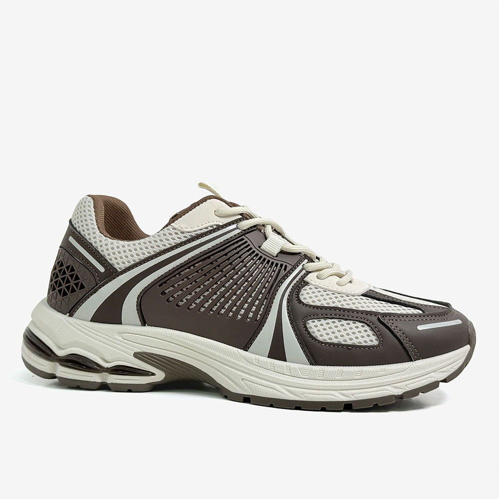 Mesh Chunky Sneakers Men-brown (1)