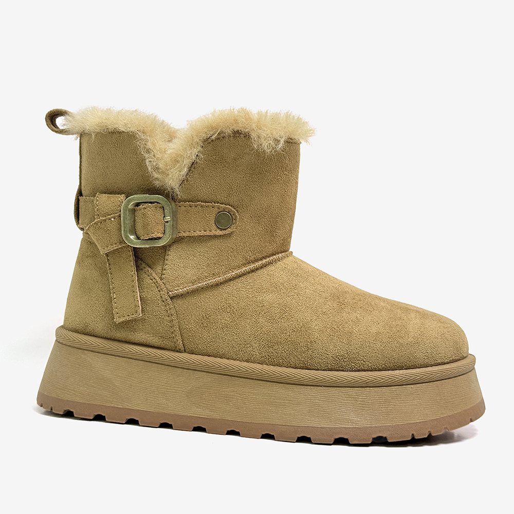 Fashion Thick-Sole Winter Boots-kahki (4)