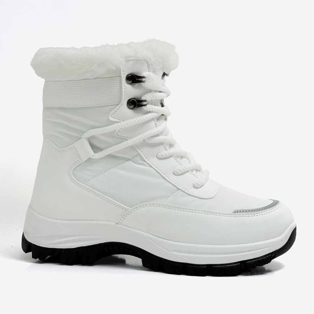 Lightweight Business Casual Snow Boots-white (1)