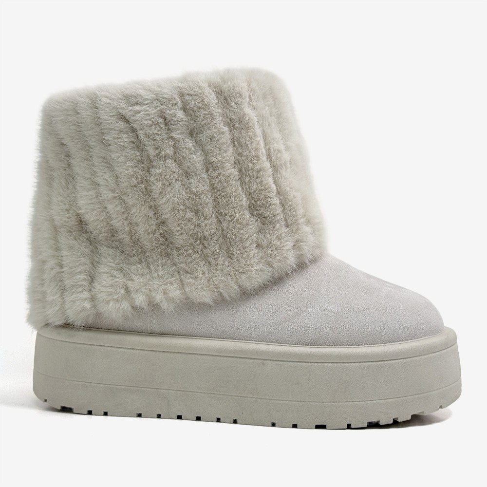 Personalized Logo Snow Boots-white (4)