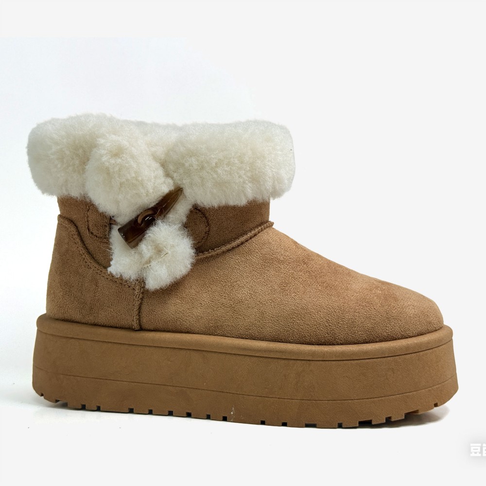 Stylish Insulated Winter Boots-camel (1)