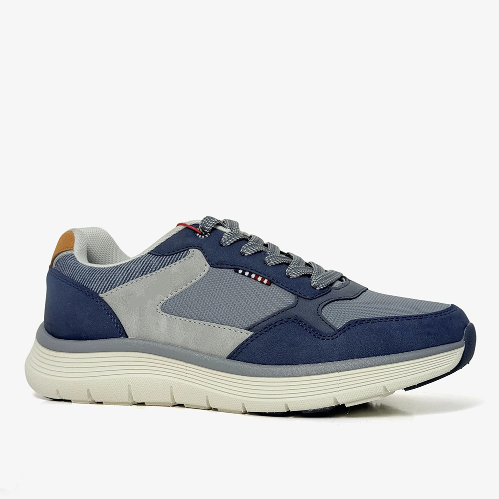 Breathable Mesh Walking Sneakers-navy (1)
